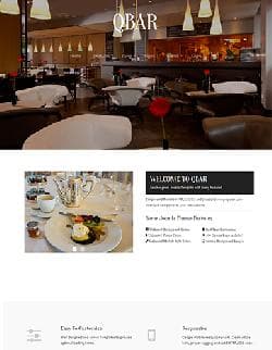 JP Qbar v1.0.001 - a premium a template for the website of restaurant