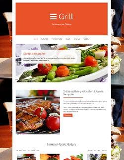  JPs Grill v1.0.001 - premium template for a site about food 