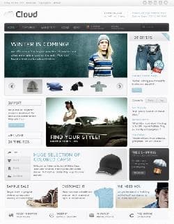 YOO Cloud v1.0.7 WARP 6.4.6 - a template of online store for Joomla