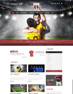  Real Soccer  v2.20 - worpdress шаблон от Themeforest №8888574 