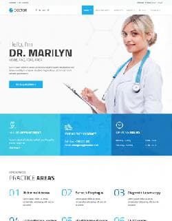 JS Doctor v1.8 - a premium a template for the medical website