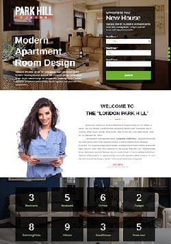  ParkHill OS v3.9.6 - premium template for landing page 