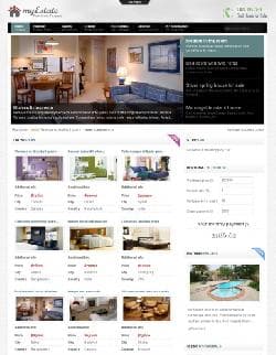Shaper myEstate v1.5 - the real estate website Joomla template