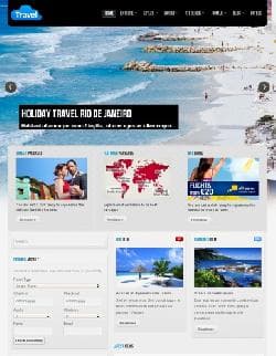 Shaper Travel v1.2 - туристический шаблон для Joomla