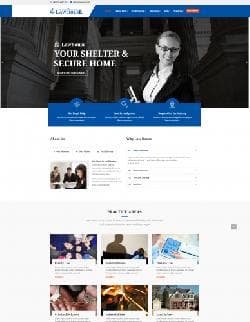 LawHouse v1.6 - a premium the Joomla template for the lawyer