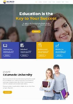  TX Edumodo v1.4.1 - premium template for educational website 