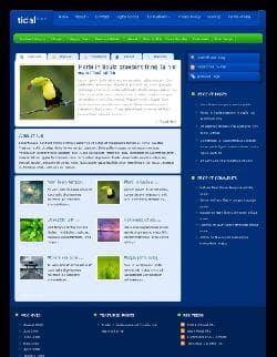  ET TidalForce v5.0 - template for Wordpress 