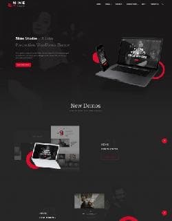 Nine Studio v2.3 - worpdress a template from Themeforest No. 13626338