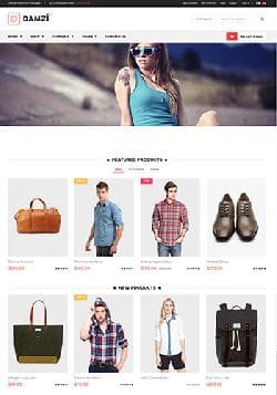  Vina Damzi v1.0 - premium template online store 