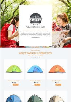 LT Camping v1.0 - a premium template of shop of campings