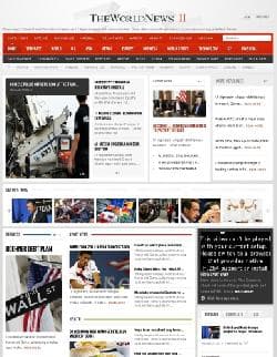 GK The World News II v2.15.2 - прекрасный новостной шаблон для Joomla