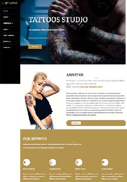  LT Tattoo v1.0 - premium template for tattoo salon 