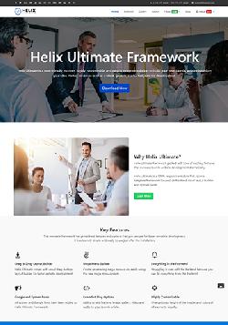  JS Helix Ultimate v1.1.1 - бесплатный шаблон для Joomla 