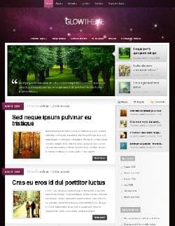 ET Glow v4.9 - a template for Wordpress