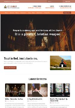  TZ St. Christ v1.3 - premium template for churches or charity organization 
