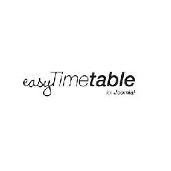  EasyTimetable v1.8.8 - create a schedule for Joomla 