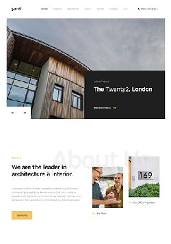  YOO Yard v2.0.7 - premium template architectural site 