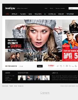 GK Boutique v2.17.1 - a template of online store of clothes for Joomla