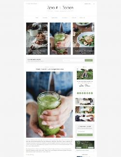  Sprout & Spoon v1.4 - worpdress шаблон от Themeforest №15659257 