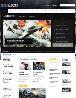 GK Game Magazine v2.17.1 - a template of the game portal for Joomla