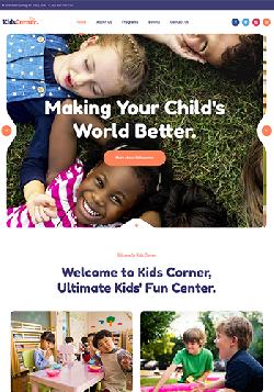  JA Kids Corner v1.0.1 - premium template for childrens site 