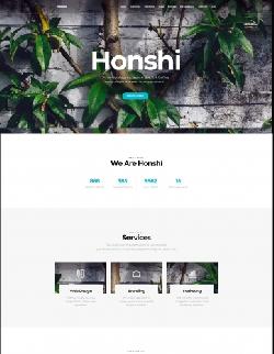  Honshi v2.2.9 - worpdress template from Themeforest No. 24214655 