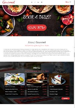  OS Restaurant Booking v4.0 - премиум шаблон ресторана, кафе 