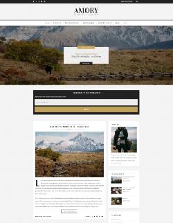  Amory v4.4 - Wordpress template from Themeforest No. 15347323 