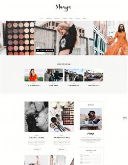  Maaya v1.7 - Wordpress template from Themeforest No. 21428963 