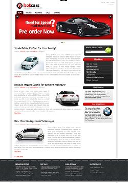  WP Hot Cars v1.0 - template for car website 