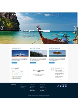  Hot WP Explorer v1.0 - a WordPress template for travel Agency 