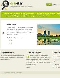 WOO Over Easy v3.2.0 - a template for Wordpress