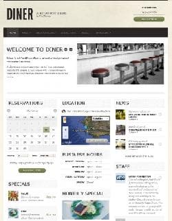 WOO Diner v1.9.9 - a template for Wordpress