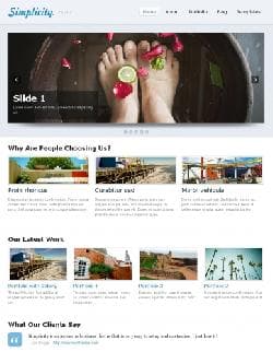 WOO Simplicity v1.13.0 - a template for Wordpress