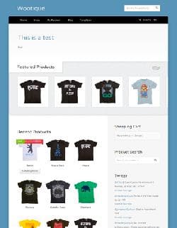 WOO Wootique v1.6.13 - a free template of online store for Wordpress