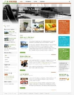 JA Rochea v1.4.0 - a furniture website template for Joomla