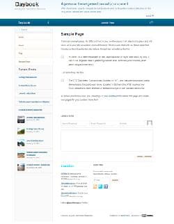 WOO Daybook v1.0.5 - a template for Wordpress