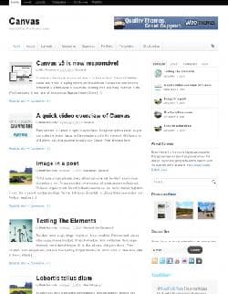 WOO Canvas v5.9.3 - a template for Wordpress