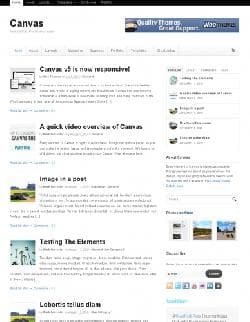 WOO Canvas v5.9.3 - шаблон для Wordpress
