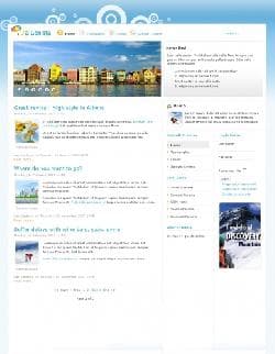 JA Genista v1.3.1 - a website template about tourism for Joomla