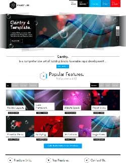 RT Fracture v1.14 - a universal template for Joomla