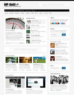 WP-Bold v1.1.0 - business a template for Wordpress