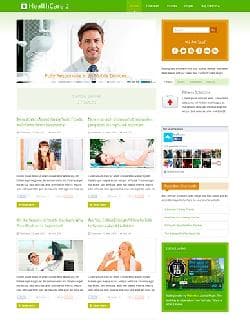 IT HealthCare 2 v3.0 - a website template about health for Joomla
