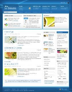 JA Corona v1.4.0 - шаблон красивого личного блога на Joomla
