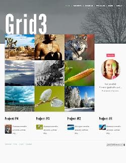 JB Grid3 v1.2.1 - a portfolio template for Joomla