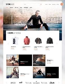 GK StoreBox v3.21.4 - template of electronic clothing store for Joomla