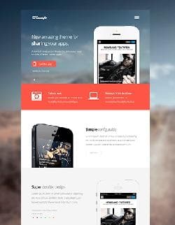 GK Bluap v3.22 - a mobile template for Joomla