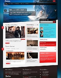  RT Cerulean v1.10 - universal template for Joomla 