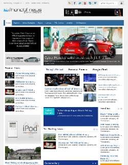 Shaper Financial News v1.2 - a news template for Joomla