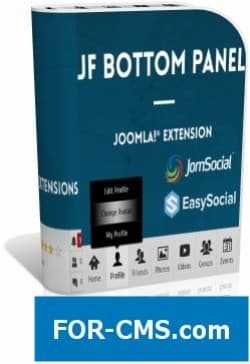 JF Bottom Panel - information panel